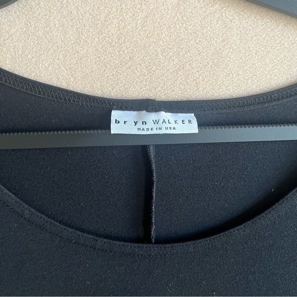 Bryn Walker Women’s Bamboo Lagom Oversized Relaxed Tunic Black Coastal Small - Picture 3 of 14